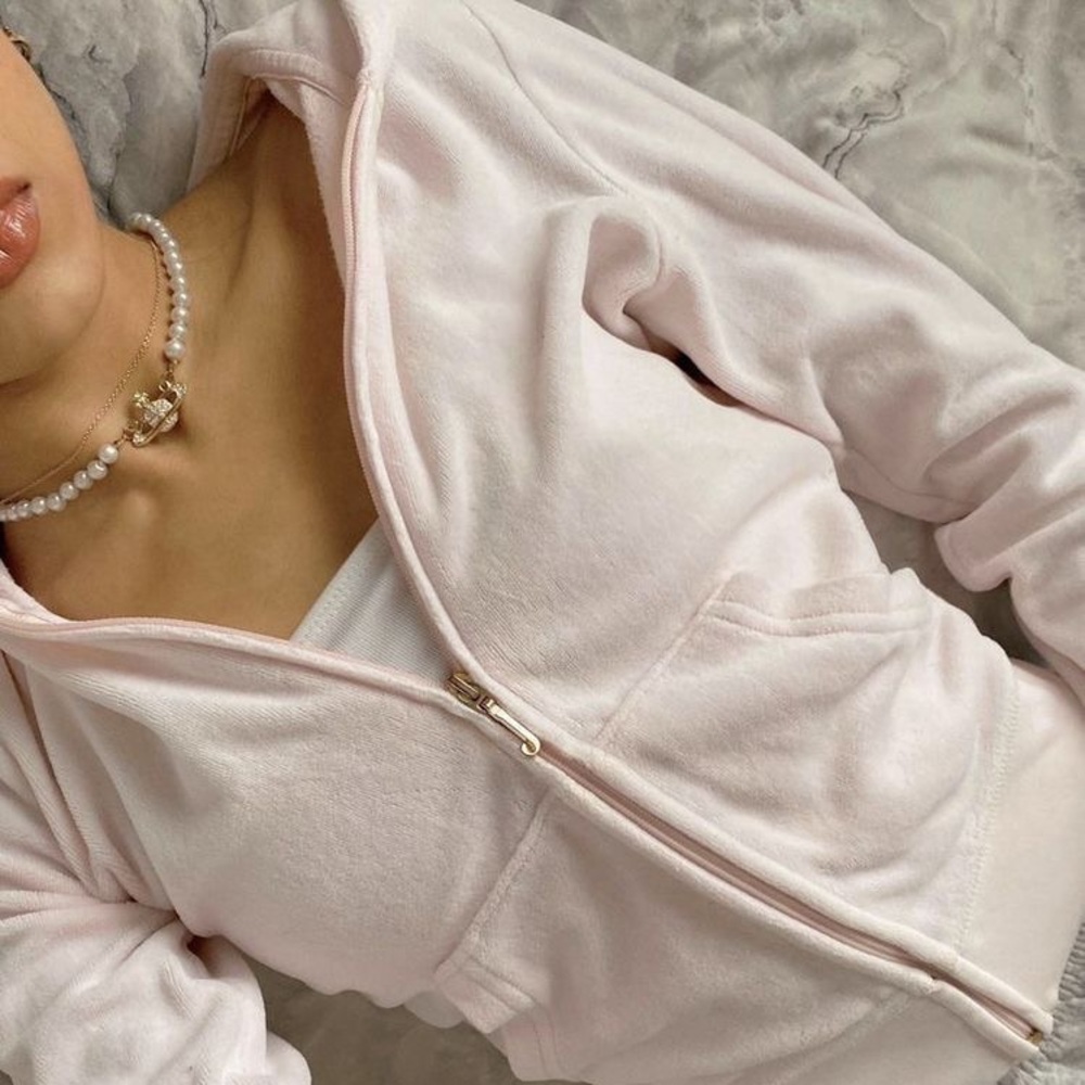 Juicy couture baby pink tracksuit
